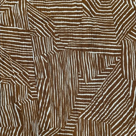 Penningtons Brown Geometric Maxi Dress - Picture 6 of 6